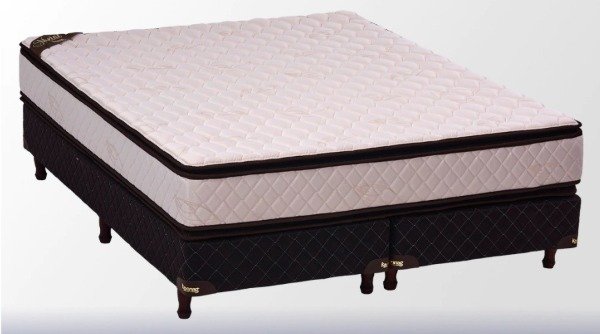 Producto - Sommier KAVANAG Línea METAL 190x160cm doble Pillow Top en espuma de poliuretano