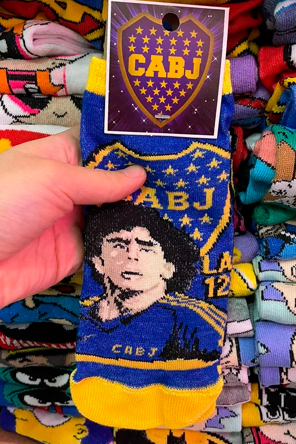 Producto - Soquete Boca Maradona