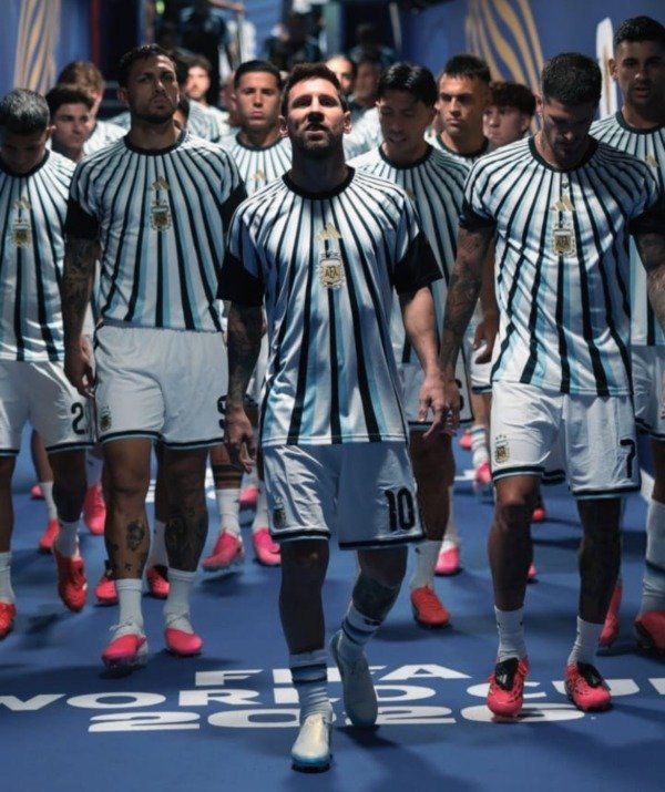 Producto - Diseño de la camiseta prepartido seleccion ARGENTINA