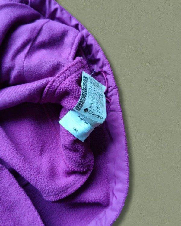 Producto - CAMPERA COLUMBIA POLAR VIOLETA TALLE M MUJER - 6