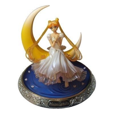 Producto - Figura Sailor Moon En luna con base Azul