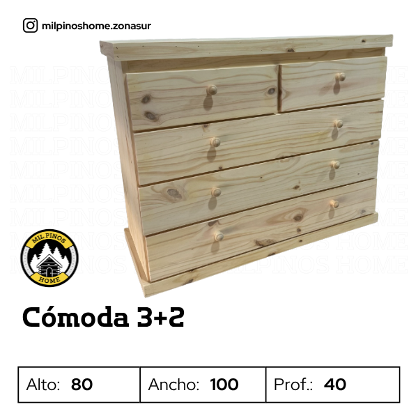 Producto - CÓMODA 3 + 2