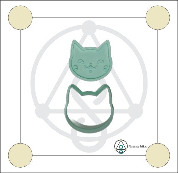 Producto - Cortantes - Animalitos - Carita de Gato