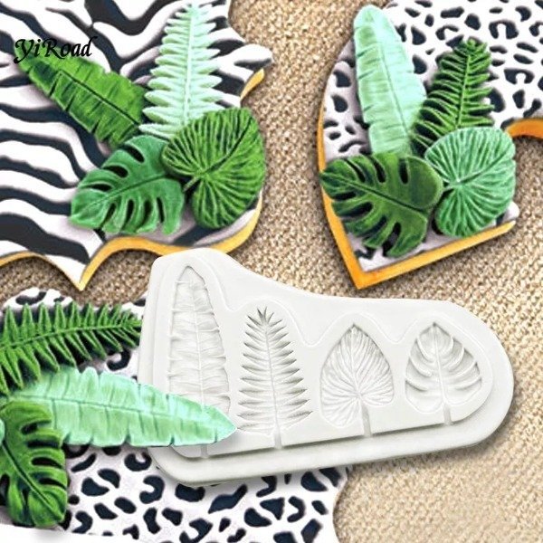 Producto - Molde hojas surtidas x 4-2047