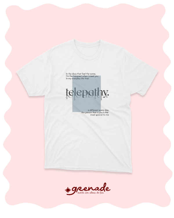 Remera "telepathy"