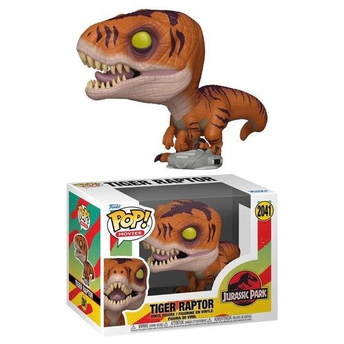 Producto - FUNKO POP JURASSIC PARK 3 TIGER RAPTOR 2041NEW