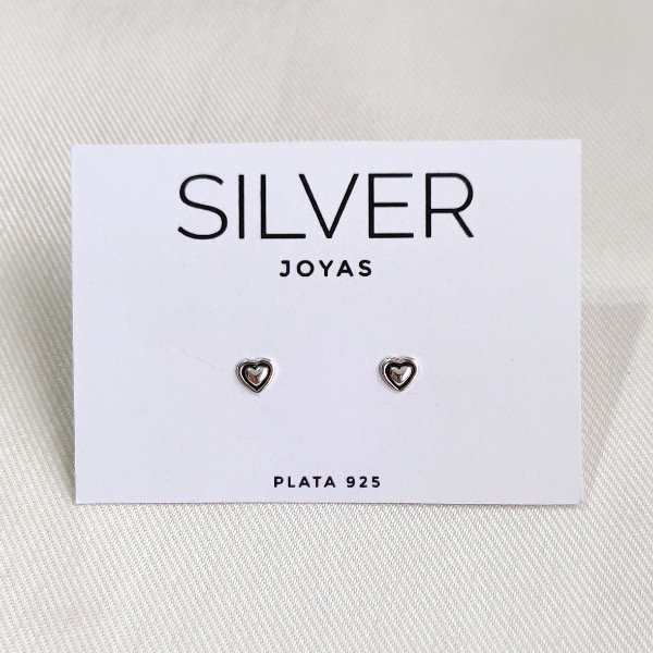 Producto - Aros pasantes corazoncito bali 5mm P