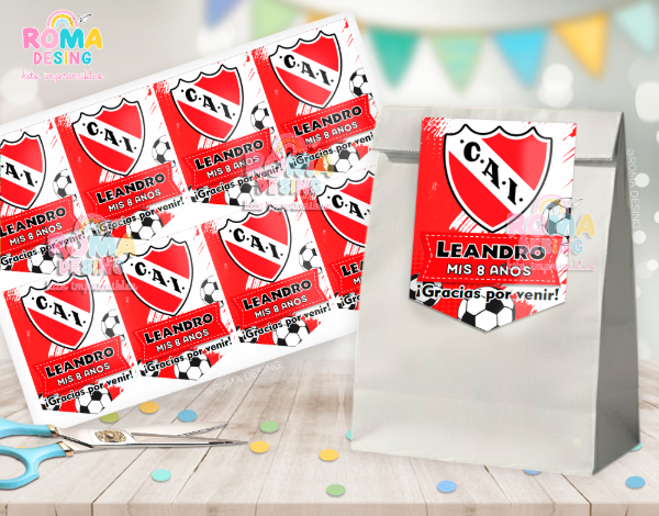 Producto - Etiquetas bolsita Independiente