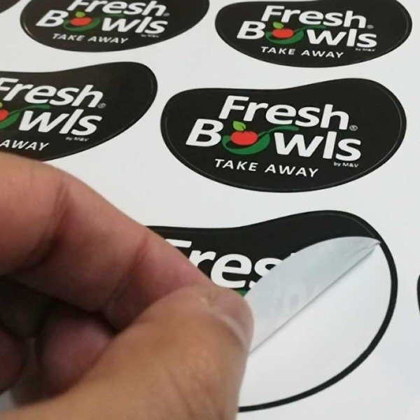 Producto - Stickers Vinilo Base Blanca x300u