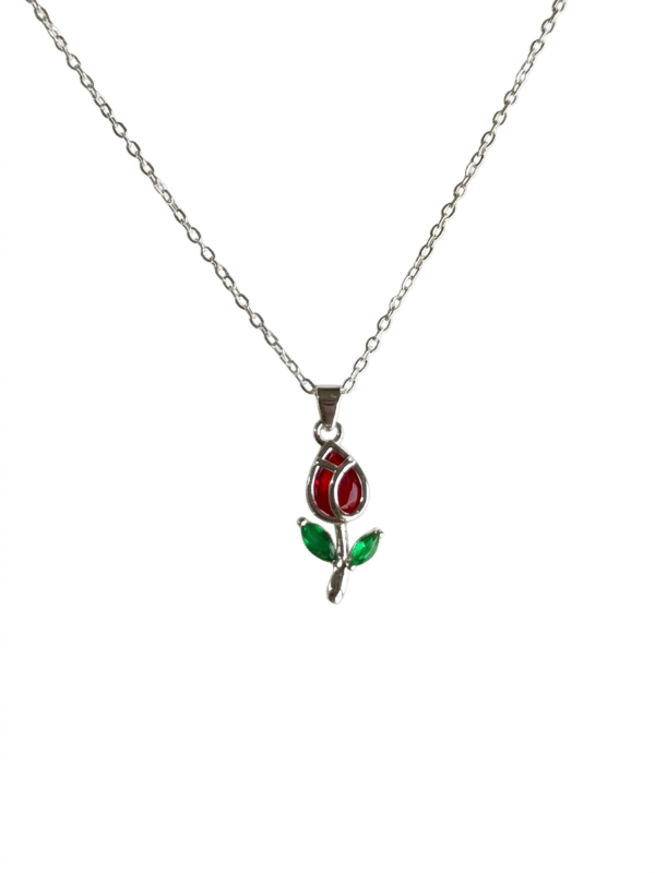 Producto - COLLAR TULIPÁN P. ROJO