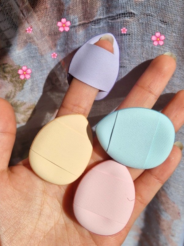 Producto - Esponjita puff de dedo X4 unidades - ELOISE