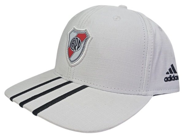 Producto - RIVER logo chico hebilla BLANCO
