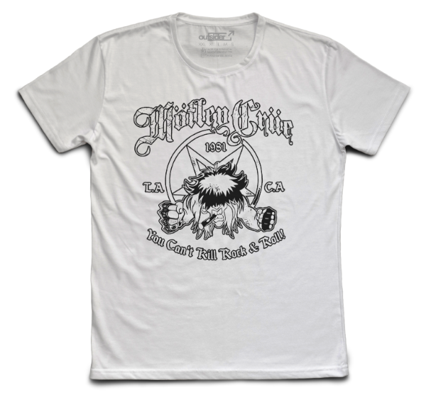 Producto - Mötley Crüe - You Can't Kill Rock And Roll - Remera Blanca