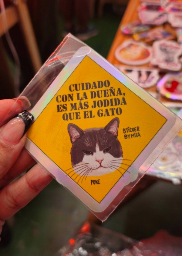 Producto - Iman cuidado con la dueña