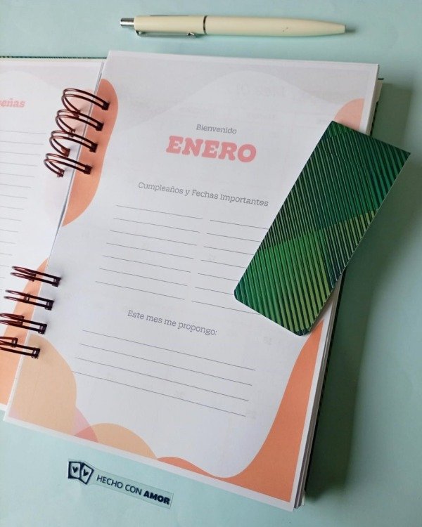 Producto - Agenda dos días Marine - 5