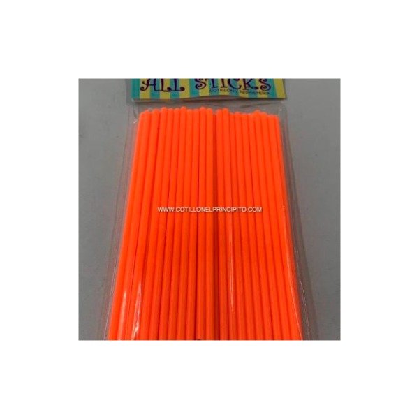 Producto - Palito Para Chupetín Naranja  15cm x50 Unidades
