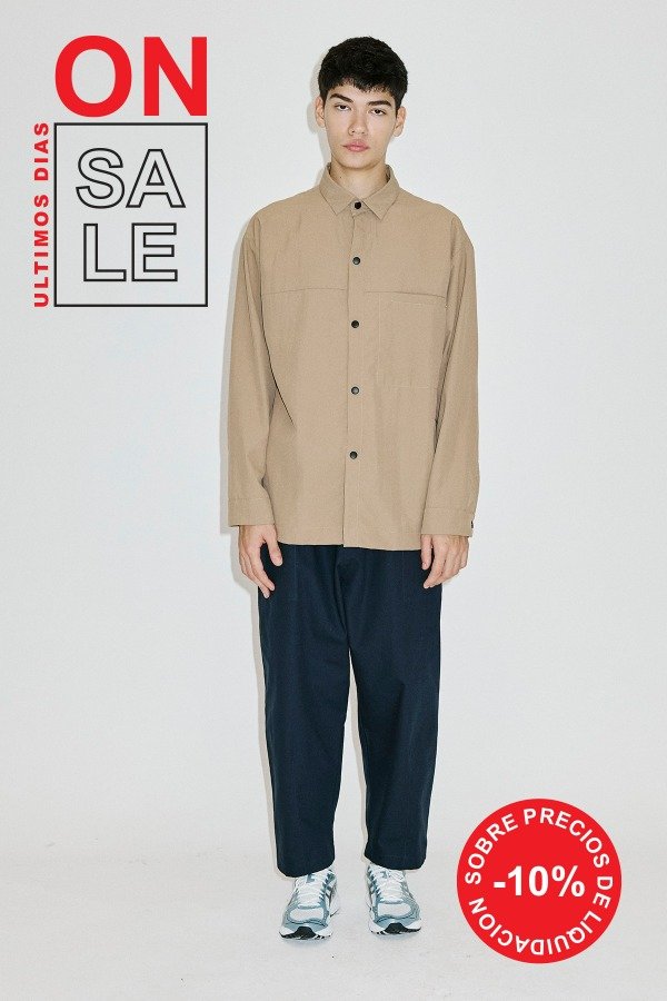 Producto - Camisa/Campera Bolsillo Ojal Nylon FW26-HCBN - 0