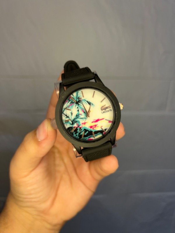 Producto - LACOSTE PAISAJE NEGRO