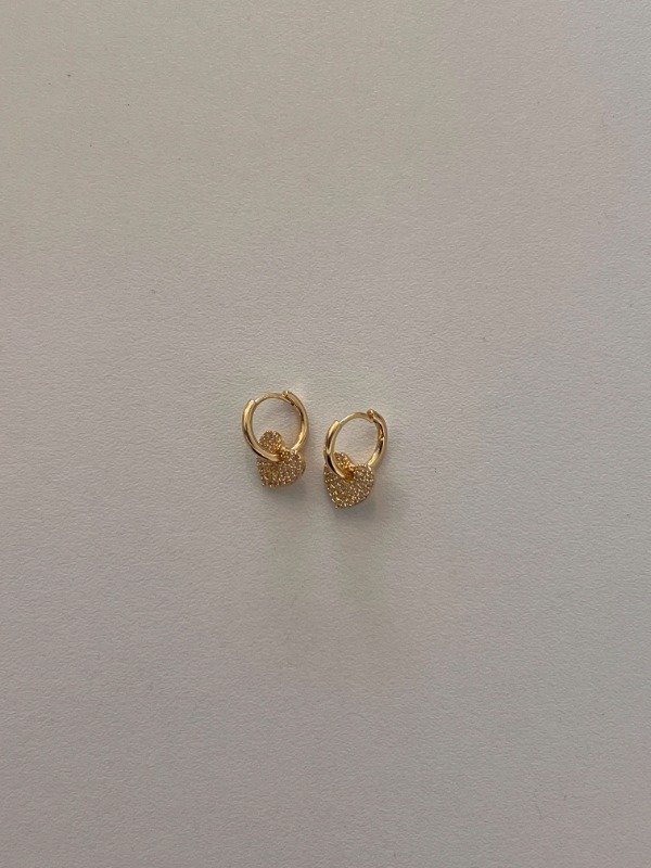Producto - Aros Mady Acero dorado. - 1