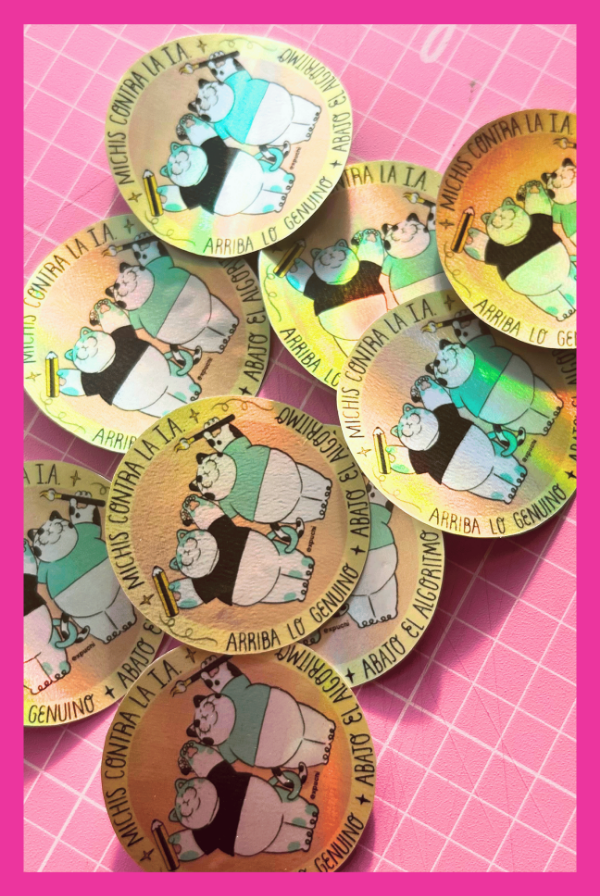 Producto - Stickers de Vinilo Holográficos (plancha)
