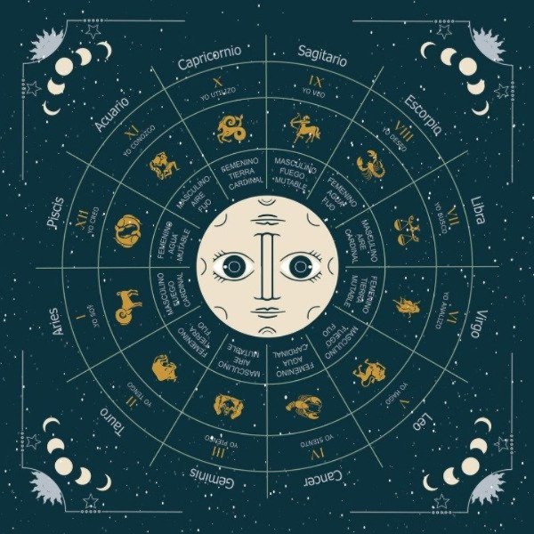 Producto - Paño para Tarot Luna Azteca