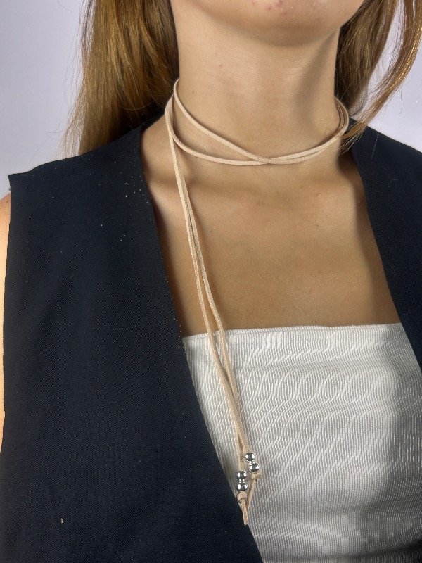 Producto - CHOCKER CORBATERO NUDE 1073