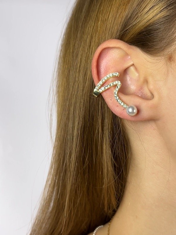 Producto - AROS ENVOLVENTES CON PERLA Y STRASS 3650