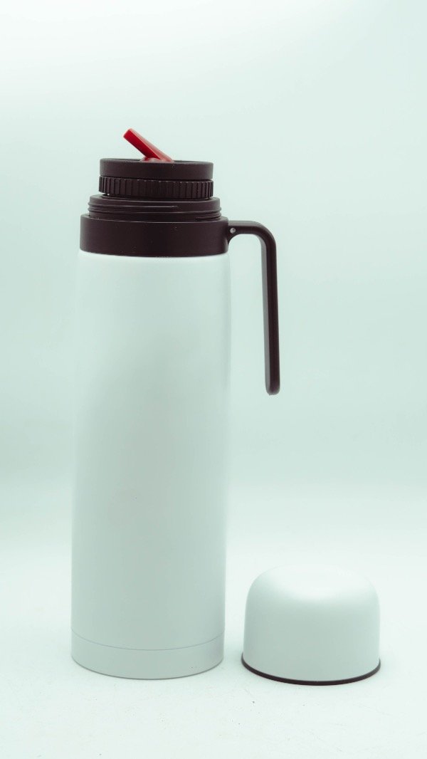 Producto - TERMO ACERO BLANCO