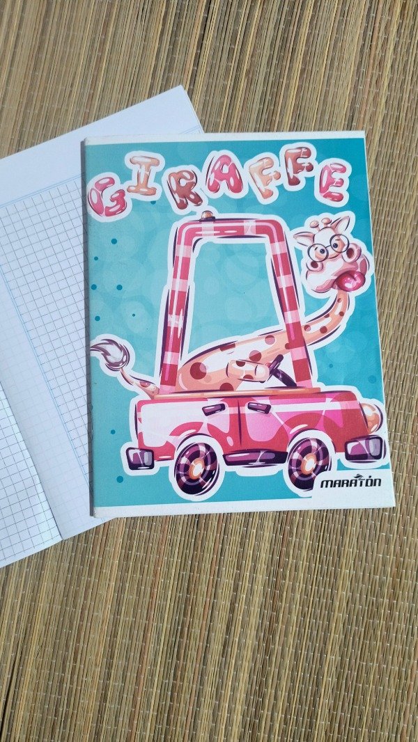 Producto - Cuaderno giraffe
