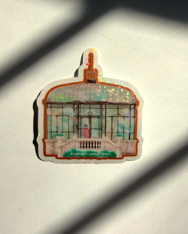 Producto - Jardin botánico sticker