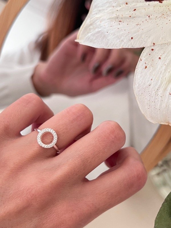 Producto - Anillo de plata Maitena - 0
