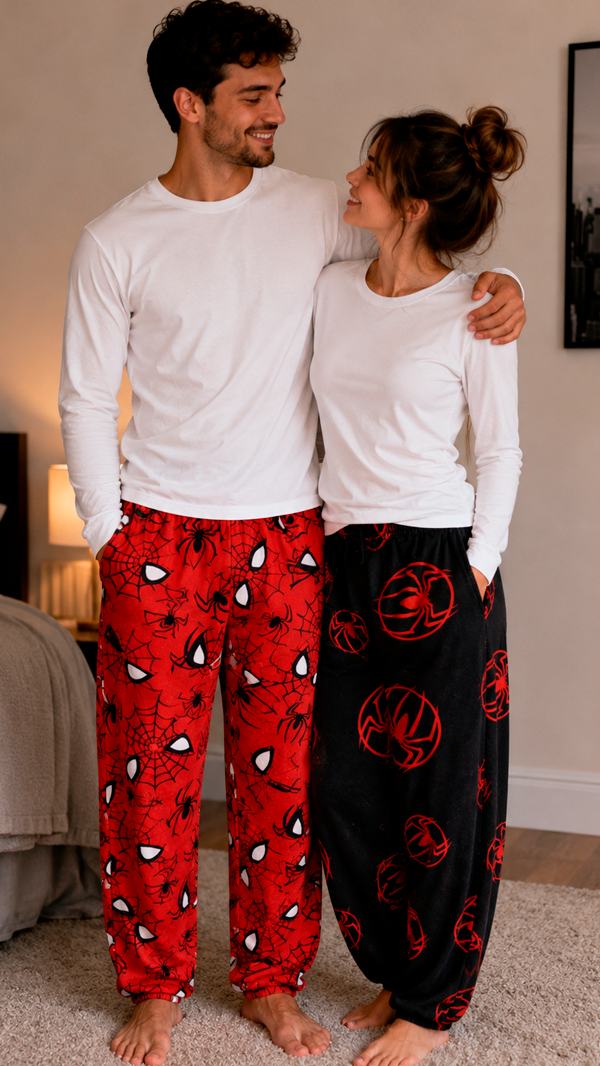 Producto - Pant Polar Pareja SPIDERMAN