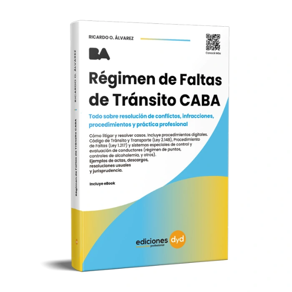 Producto - Régimen de faltas de tránsito CABA