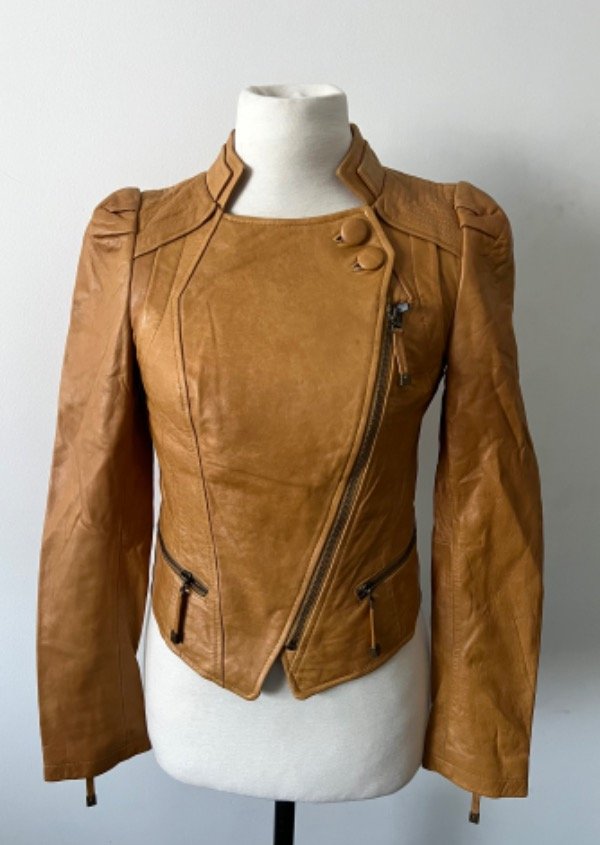Producto - LeatherJacket mustard
