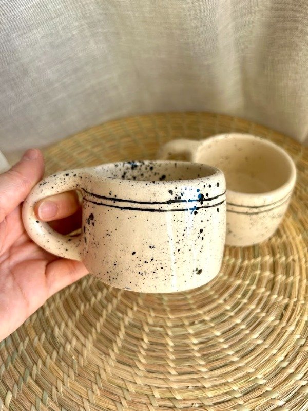 Producto - Taza Rustica Salpicado 200ml