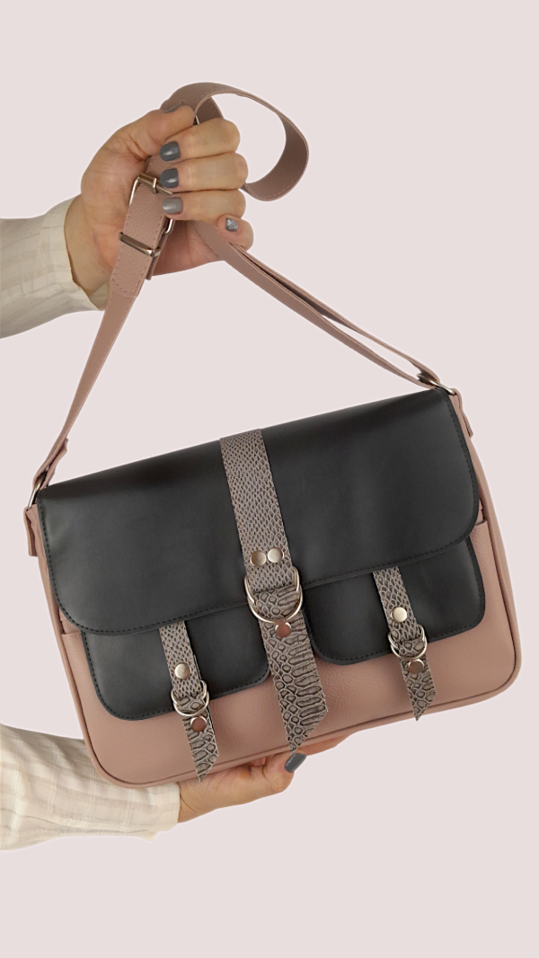 Producto - CARTERA - BOLSO ORIGEN ROSA NUDE
