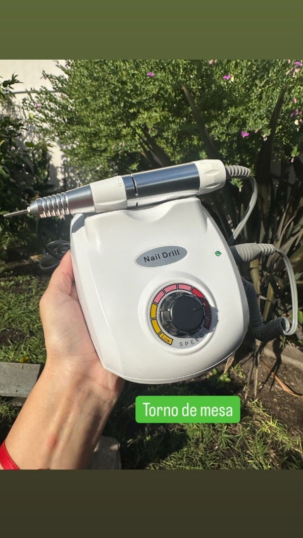 Producto - TORNO DE MESA NAIL DRILL BLANCO