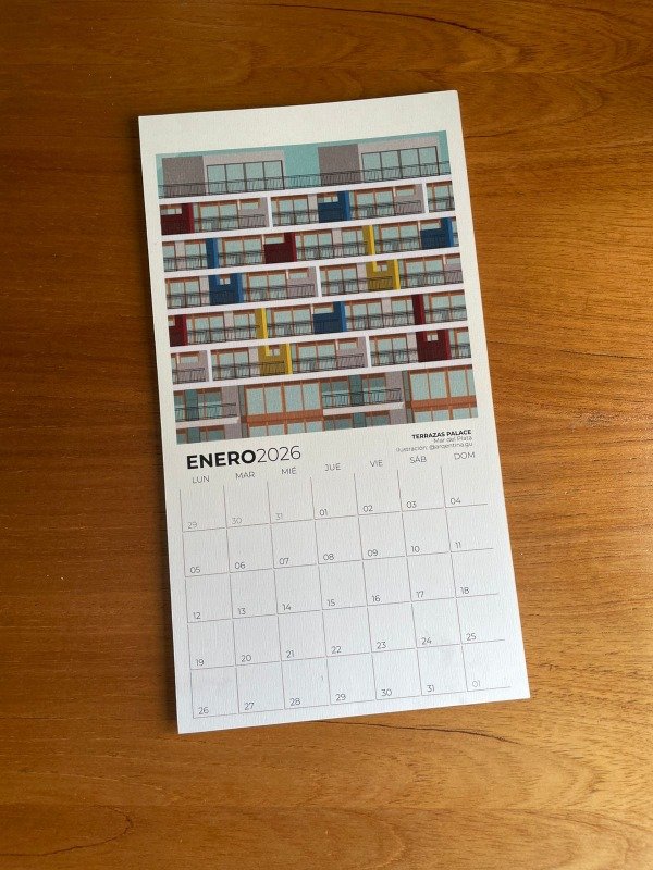 Producto - Calendario edificios argentinos 2026