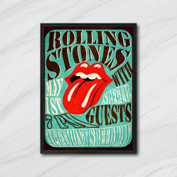 Producto - Cuadro decorativo música Rolling Stones