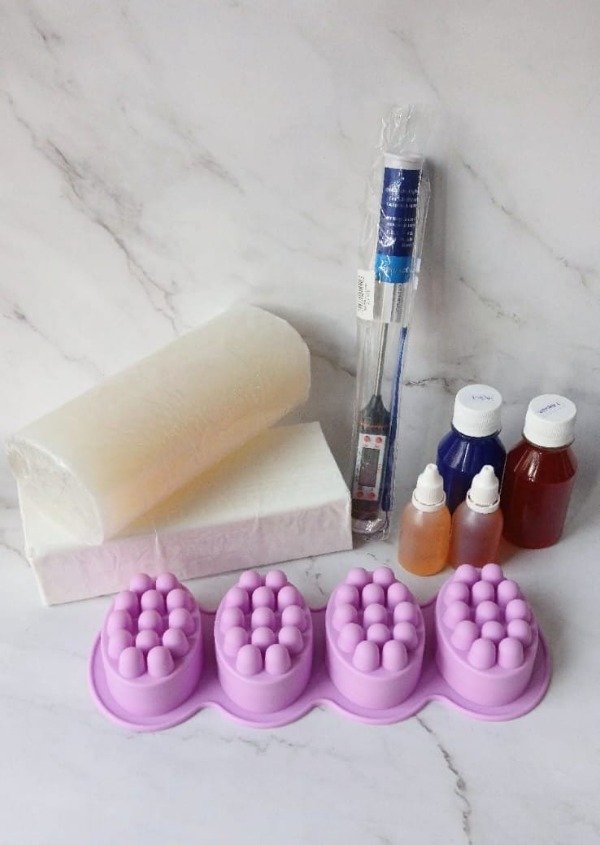 Producto - Kit Jabón 1 - Molde Masajeador