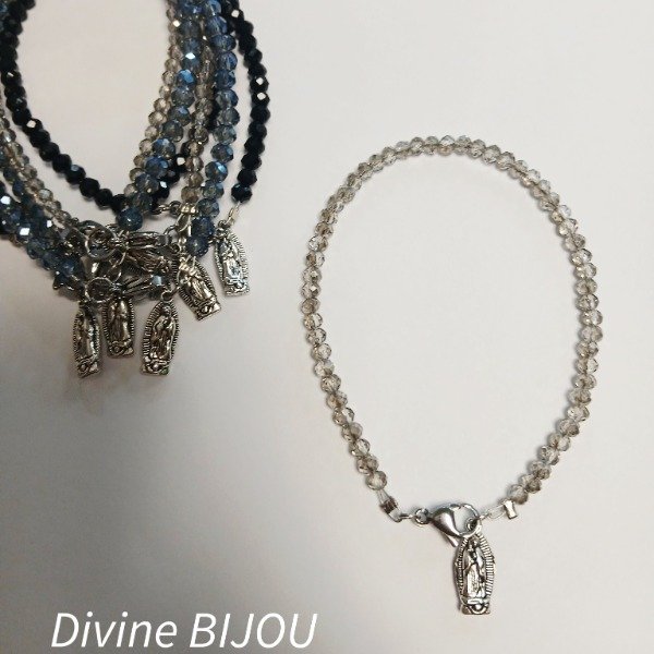 Producto - Pulsera cristal Virgen Guadalupe A.Q