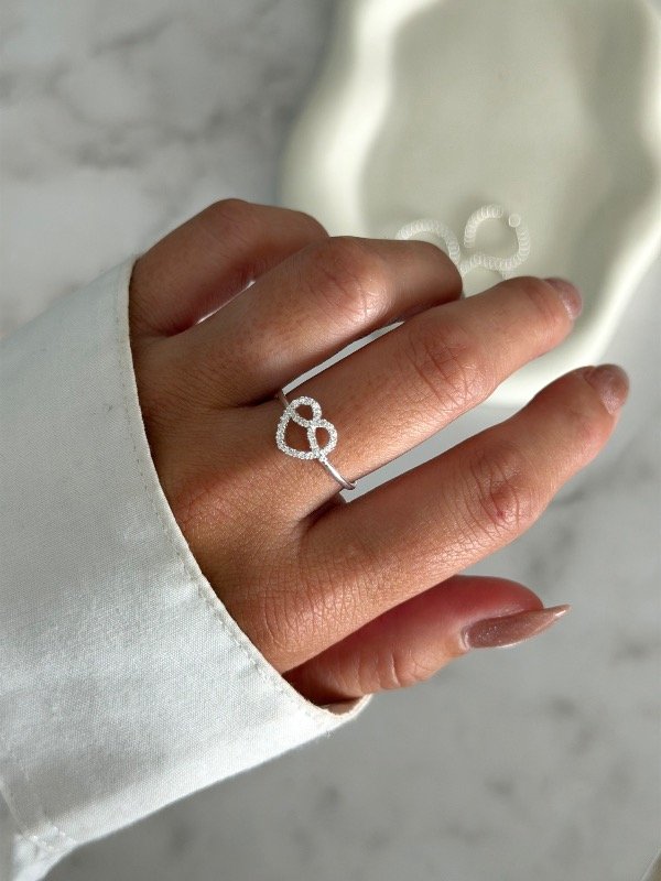 Producto - Anillo love nudo cubic - 0