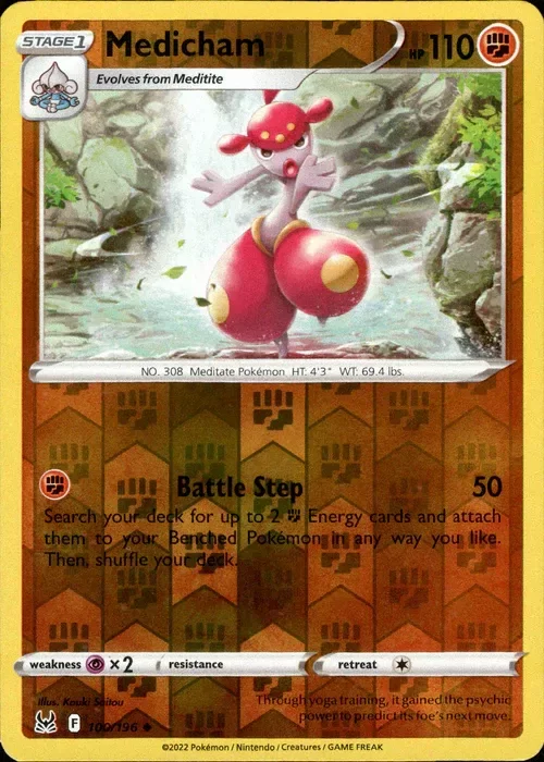 Producto - Medicham - 100/196 - Lost Origin - Reverse Holo