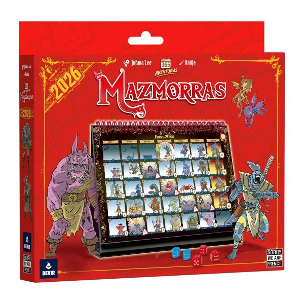 Producto - Calendario 365 Adventuras: Mazmorras Saltar al final de la galería de imágenes