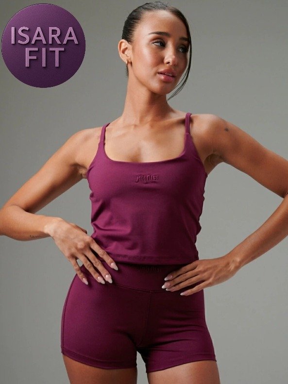 Producto - Musculosa Cropped Berry - 1