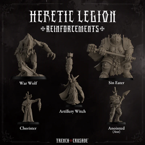 Producto - Trench Crusade - Heretic Legion reinforcements