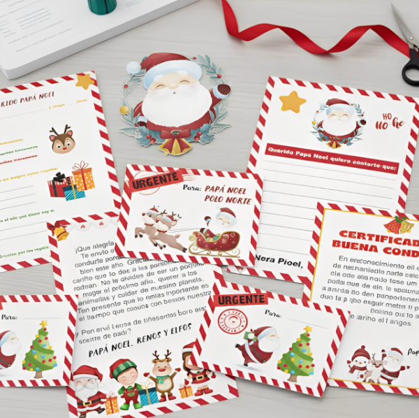Producto - Kit Imprimible Navidad Carta a Papá Noel - 5