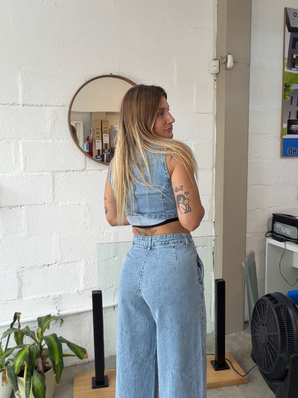 Producto - Jean Wide Leg EMILY ACID