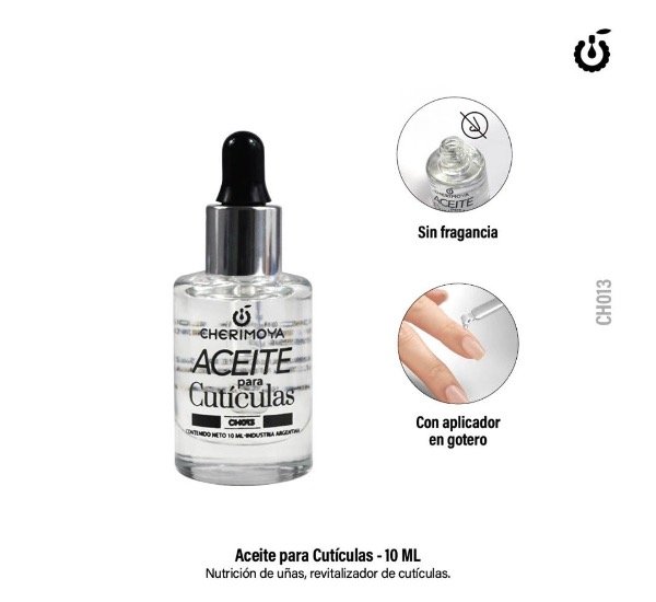 Producto - Aceite de cutícula Cherimoya (aplicador gotero)