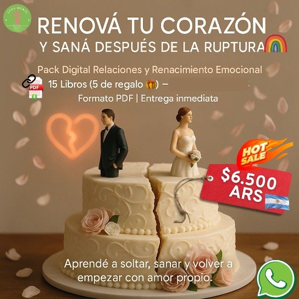 Producto - Biblioteca digital de renacimiento emocional post ruptura de pareja